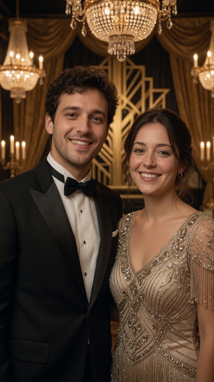 La même photo transformée par l'IA, thème gatsby